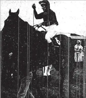  ??  ?? Picture of Dawn Run after the mare won her first ever race in Tralee on June 23, 1982. The late Liam Healy took this photo for The Kerryman that night in Ballybegan Racecourse.