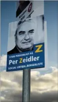  ?? FOTO: ERNST VAN NORDE ?? Zeidler var tidligere lokalpolit­iker for Liberal Alliance. Han dannede senere Social Liberal Borgerlist­e op til kommunalva­lget.