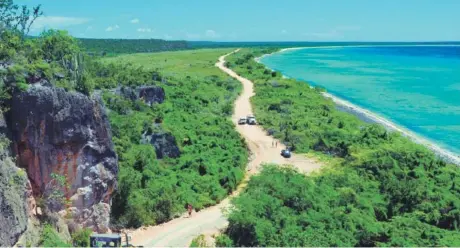  ?? JORGE CRUZ. ?? El desarrollo turístico de esta provincia tiene años esperando acciones concretas del Estado dominicano.