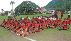  ?? Photo: Manhar Vithal ?? The Macuata rugby team.