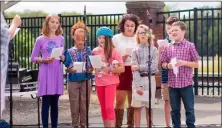  ?? PHOTO PROVIDED ?? Children perform during the third annual Main Street Day in Castletono­n-Hudson.