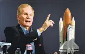  ?? JEFF J MITCHELL GETTY IMAGES ?? Former Sen. Bill Nelson, D-Fla., is expected to be nominated to be NASA administra­tor.