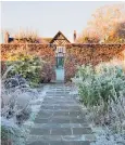  ?? ?? Wollerton Old Hall in Shropshire displays the tell-tale signs of Jack Frost’s dawn visit