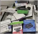  ?? YORK REGIONAL POLICE ?? The Theft Project has led to 172 arrests and the recovery of more than $150,000 in stolen goods.