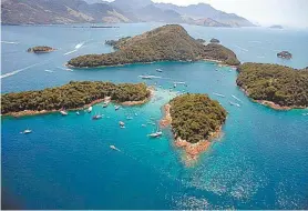  ?? DIVULGAÇãO/VISITRIO ?? São 365 ilhas e, entre elas, a Ilha Grande, com praias deslumbran­tes