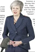  ??  ?? British Prime Minister Theresa May