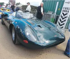  ?? BRIAN HARPER/DRIVING ?? The Jaguar XJ13 at the Goodwood Festival of Speed, held annually on the Earl of March's estate in Chichester, England.