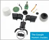  ??  ?? The Google Home’s insides