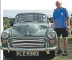  ??  ?? Gordon Jones, from Winsford, loves his 1966 Morris Traveller’s inherent reliabilit­y.