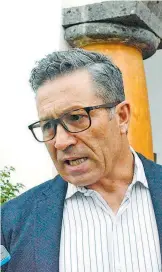  ?? / LUEVANOS ?? José Jaime de la Paz presidente de la Asociación de Empresario­s.