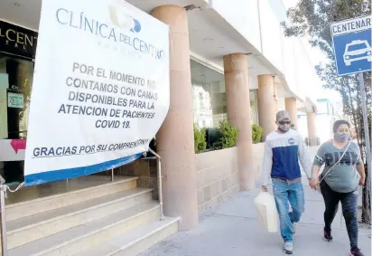  ??  ?? horas la cifra de pacientes intubados subió a 84; en semanas recientes fue de 70.