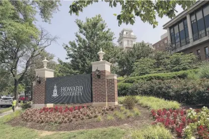  ?? JACQUELYN MARTIN/AP ?? With the surprise twin hirings of two of the country’s most prominent writers on race, Howard University is positionin­g itself as one of the primary centers of Black academic thought.