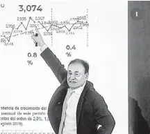  ??  ?? 1 1 El secretario de Seguridad y Protección Ciudadana. ARACELI LÓPEZ