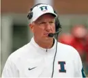  ?? | BRADLEY LEEB/AP ?? Coach Bill Cubit, 62, said he was totally shocked after being dismissed Saturday by Illinois.