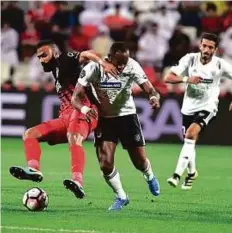  ?? Courtesy: AGL ?? Al Ahli beat sixth-placed Al Nasr 2-1 in an Arabian Gulf League match on Friday.