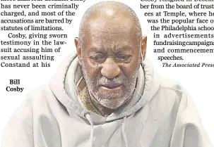  ??  ?? Bill Cosby