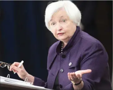  ?? SAUL LOEB/AFP ?? Federal Reserve Board Chair Janet Yellen.