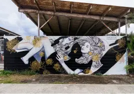  ??  ?? FORTUNE
“A 22x9-inch mural in Kaka’ako, Hawaii, which was painted for the Pow! Wow! Hawaii! art festival.”