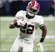  ?? ASSOCIATED PRESS FILE PHOTO ?? Running back Najee Harris is one of 12 five-star recruits on Alabama’s roster. The program also has 58 four-stars.