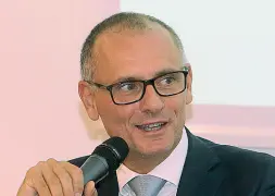  ??  ?? Amministra­tore delegato Andrea Cipolloni resterà al suo posto fino a ottobre