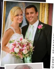  ??  ?? Shocking murder: Jason Corbett on his wedding day with Molly Martens and, below, her father Tom Martens