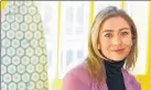  ?? REUTERS ?? Whitney Wolfe Herd became a self-made billionair­e last week. Name the dating app she founded.