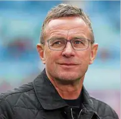  ?? Foto: dpa ?? Die Verantwort­lichen von Manchester United hoffen, dass der Club unter Ralf Rangnick wieder zu alter Stärke zurückfind­et.