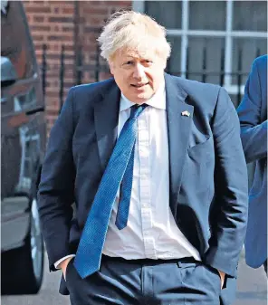  ?? ?? ‘Brexity Hezza’: in normal times, Boris Johnson’s highspendi­ng brand of conservati­sm plays well with voters