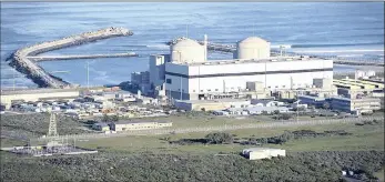  ?? PHOTO: SAM CLARK ?? Koeberg Power Station near Melkbos as seen from the air.