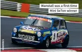  ??  ?? Wanstall was a first-time Mini Se7en winner