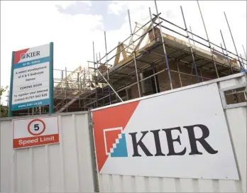  ?? BLOOMBERG ?? Around 80% of Kier’s workplaces continue to operate despite the Covid-19 pandemic and the company does not expect much material changes to the current financial year’s performanc­e