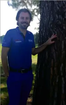  ?? (Photos Fab.P.) ?? Victor Dubuisson, ambassadeu­r du Old Course.