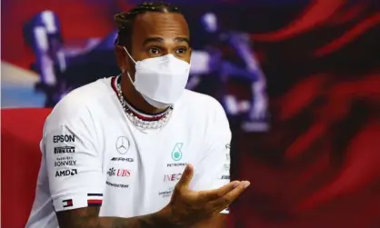 ??  ?? Lewis Hamilton said: ‘ I do not think we should be going to these countries and just ignoring what is happening.’ Photograph: AFP