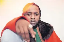  ??  ?? Rapero Kendrick Lamar es denominado el ‘nuevo rey del hip hop’.