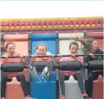  ?? Picture: Phil Hannah. ?? Youngsters enjoyed fun fair rides at the gathering.