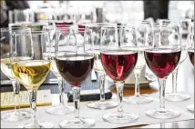  ?? TONY CENICOLA/NEW YORK TIMES ?? When it comes to deciding which wine to serve on Thanksgivi­ng, consider a light-bodied, nimble wine that can be consumed with many varied foods over a span of hours, ideally one not high in alcohol.