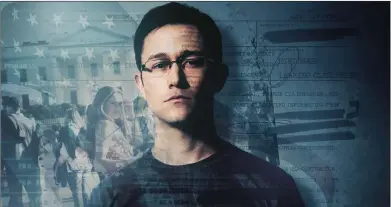  ?? FOTO: NELONEN ?? Joseph Gordon-Levitt som visselblås­aren Edward Snowden.