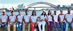  ??  ?? Pictured here are some of the Ceylinco Life policyhold­ers enjoying their holiday in Sydney