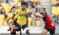  ?? GETTY IMAGES ?? Ardie Savea will captain the Hurricanes during the upcoming Super Rugby Pacific season before he begins a sabbatical in Japan next year with League One club Kobelco Kobe Steelers.