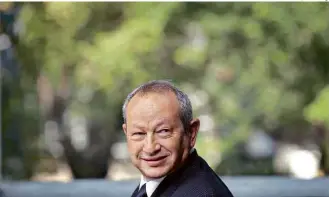  ?? Simon Dawson - 24.mai.12/Bloomberg ?? O bilionário Naguib Sawiris, que quer comprar a Oi e prospectar mais negócios no Brasil