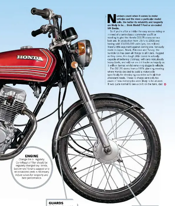 Motor honda cg 125 deals