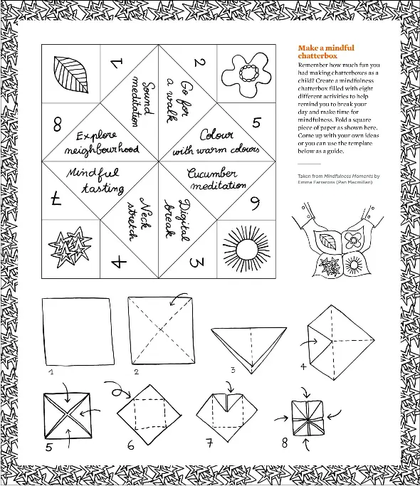 Make a mindful chatterbox - PressReader