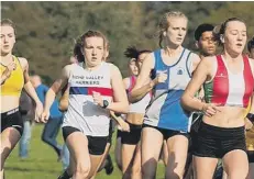  ??  ?? Megan Ellison won the under 20 women’s race at the Lincs championsh­ips.