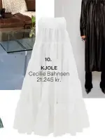  ??  ?? 10. KJOLE Cecilie Bahnsen 21.245 kr.