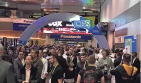  ?? JEFFERSON GRAHAM/USA TODAY ?? The annual CES trade show, which typically draws about 150,000 people to Las Vegas, will handle its 2021 crowds virtually with presentati­ons, showcases, speakers and discussion­s all online this year.