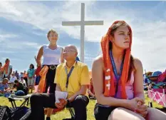  ?? Foto: Thomas Lones, dpa ?? Gipfeltref­fen der Protestant­en: Von Lutherstad­t Wittenberg (2017) zieht der Deutsche Evangelisc­he Kirchentag nach Dortmund weiter.