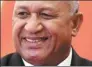  ??  ?? Voreqe Bainimaram­a, Fijian prime minister