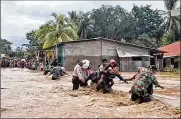  ??  ?? Multiple disasters caused by torrential rains in Indonesia have left at least 133 people dead and dozens missing and displaced thousands, the country’s disaster relief agency said Monday. 27 deaths were also reported in East Timor.