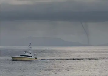  ??  ?? Top: Seamanship skills will keep you out of harm’s way most of the time, but Mother Nature doesn’t always play fair.