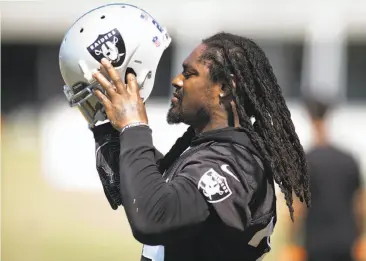  ?? D. Ross Cameron / Special to The Chronicle ?? RAIDERS Marshawn Lynch has been given quite a bit of latitude from Raiders head coach Jack Del Rio.